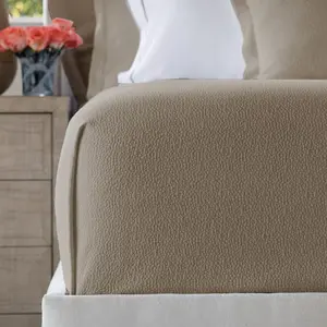 Gigi Taupe Matelasse Coverlet