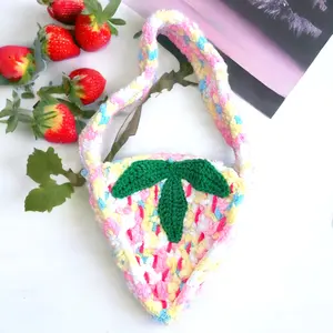 Strawberry Crochet Bag
