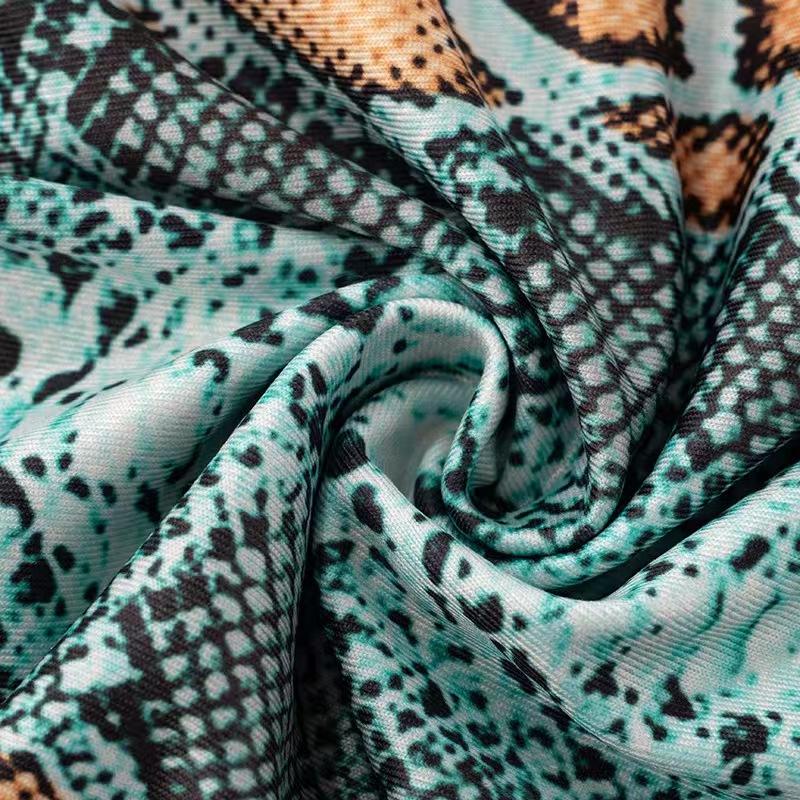 2025 Fashion Python Print Semi Turtleneck Sleeveless Cutout Bodycon Jumpsuit Pants High Stretch Fabric Overalls Womenswear Blue Vneck Clothes Costumes Sonder Design Menswear Thought T-shirt brandy melville white Oversized brandymelville punk rock shirt