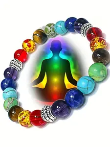 Single Cosmic Galaxy Solar System Eight Planets Bracelet, Sci-fi Starry Style, 3D Restored Planet Shape/Smooth Chain No Chafing, For Daily Commute Layering/Starry Outfits, Suitable for Astronomy-loving Youth, Beaded Bracelets