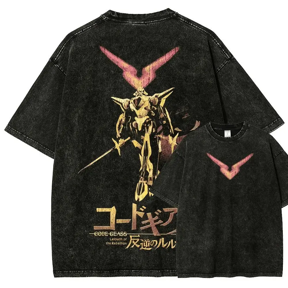 Code Geass Unisex Fit Washed T-Shirt