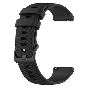 18/20/22mm Silicone Watch Bands for Huawei Xiaomi Garmin Samsung Amazfit Smartwatches, Compatible Soft and Durable Strap, Watch Straps