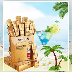 Mercilen Collagen Peptide Hydrating Sleep Mask, Overnight Moisturizing, Firming, Disposable, Unisex, Portable Skincare, Multiple Sizes Available