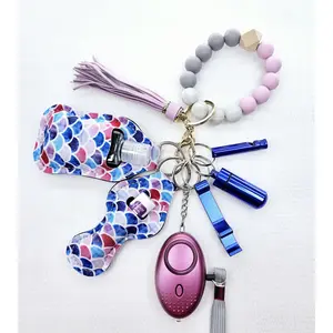 Mermaid | Beaded Keychain Set