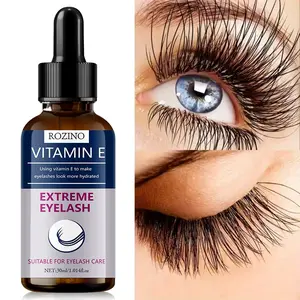Vitamin E Eyelash Care Serum, Deep Hydration Nourishment, Strengthen Lashes, Prevent Breakage, Promote Healthy Growth, Full Effect Eyelash Essence, Eyelash Lengthening Serum