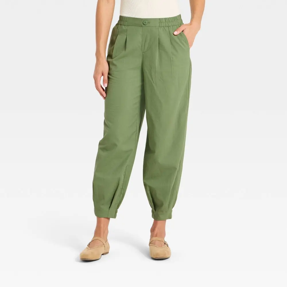 予約完売品 argue COTTON NYLON BALLOON FOODIE Baloon pants - TikTok Shop