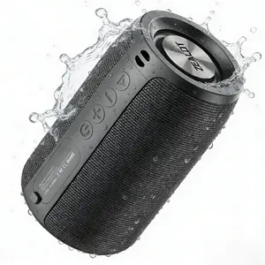 Waterproof Speaker ZEALOT 10W, IPX5 & Lightweight Portable, Hi-Fi Sound & Strong Bass, TF/USB/AUX Modes, Long Battery, Ideal Bluetooth-compatible Speaker for Camping Travel Gifts.