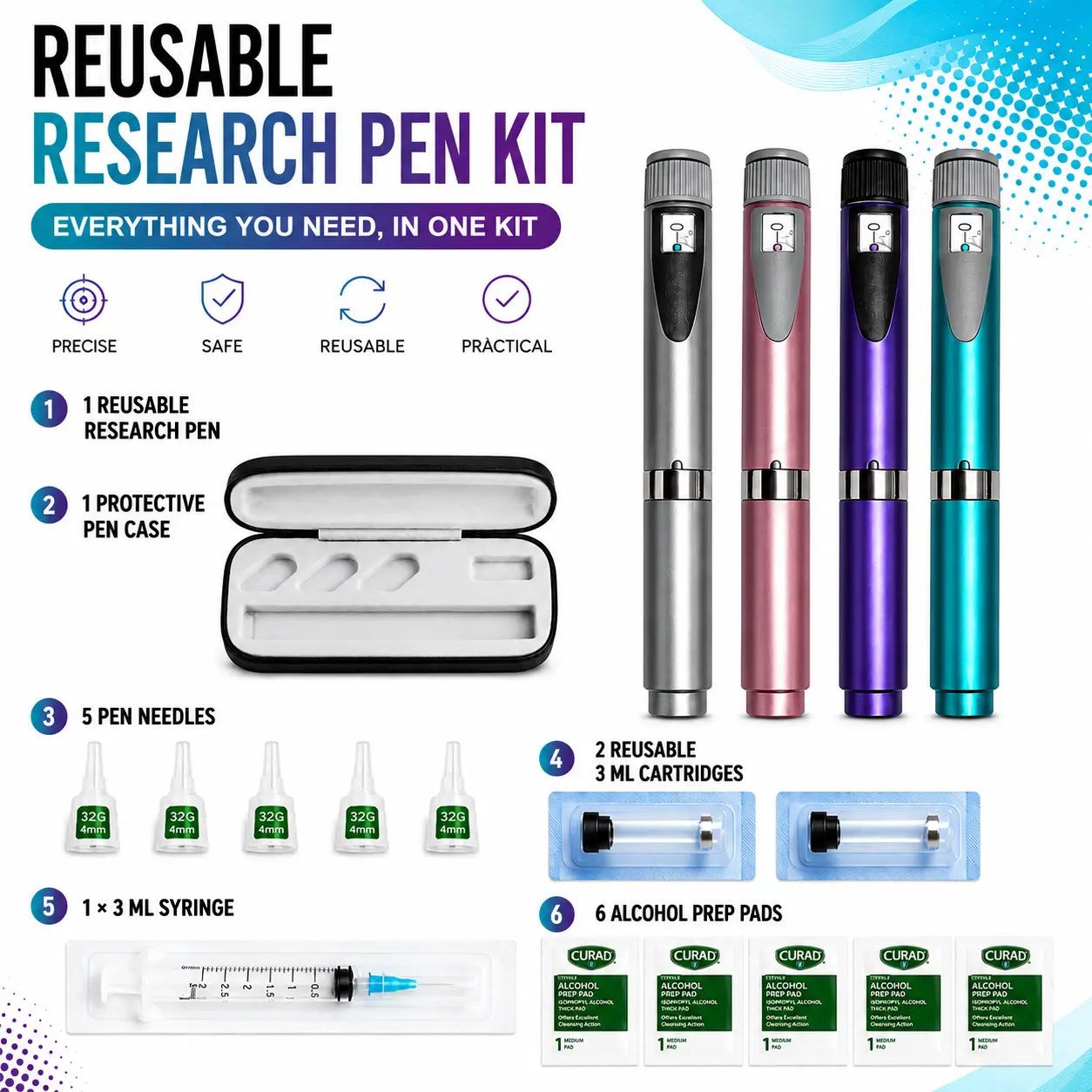 Refillable Research Applicator