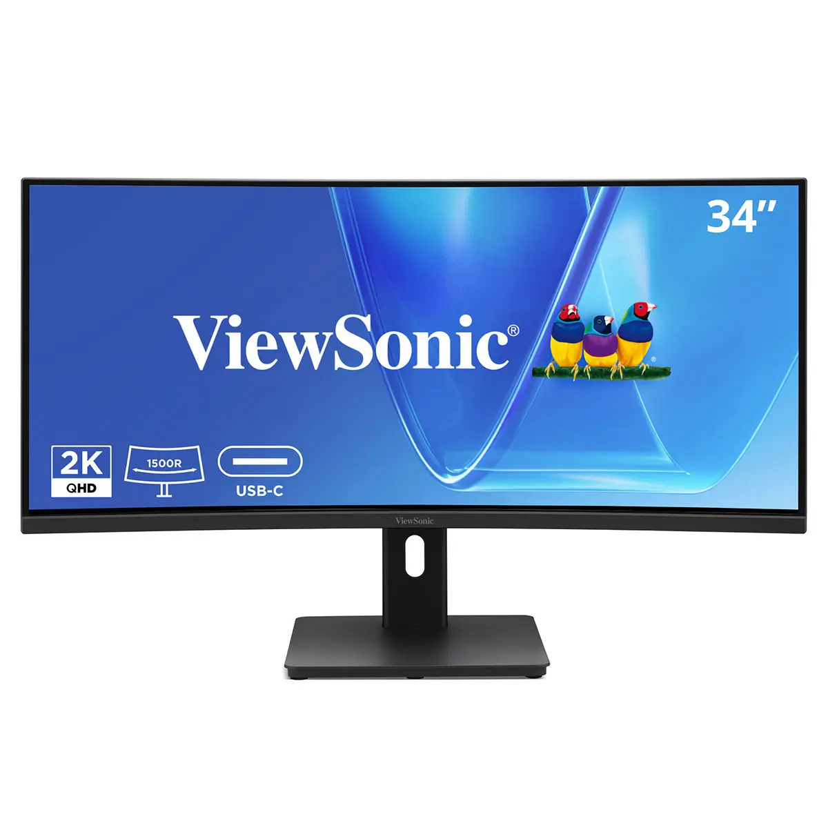 ViewSonic VG3409C 34" 21:9 UWQHD 120Hz USB-C Curved VA LED Monitor