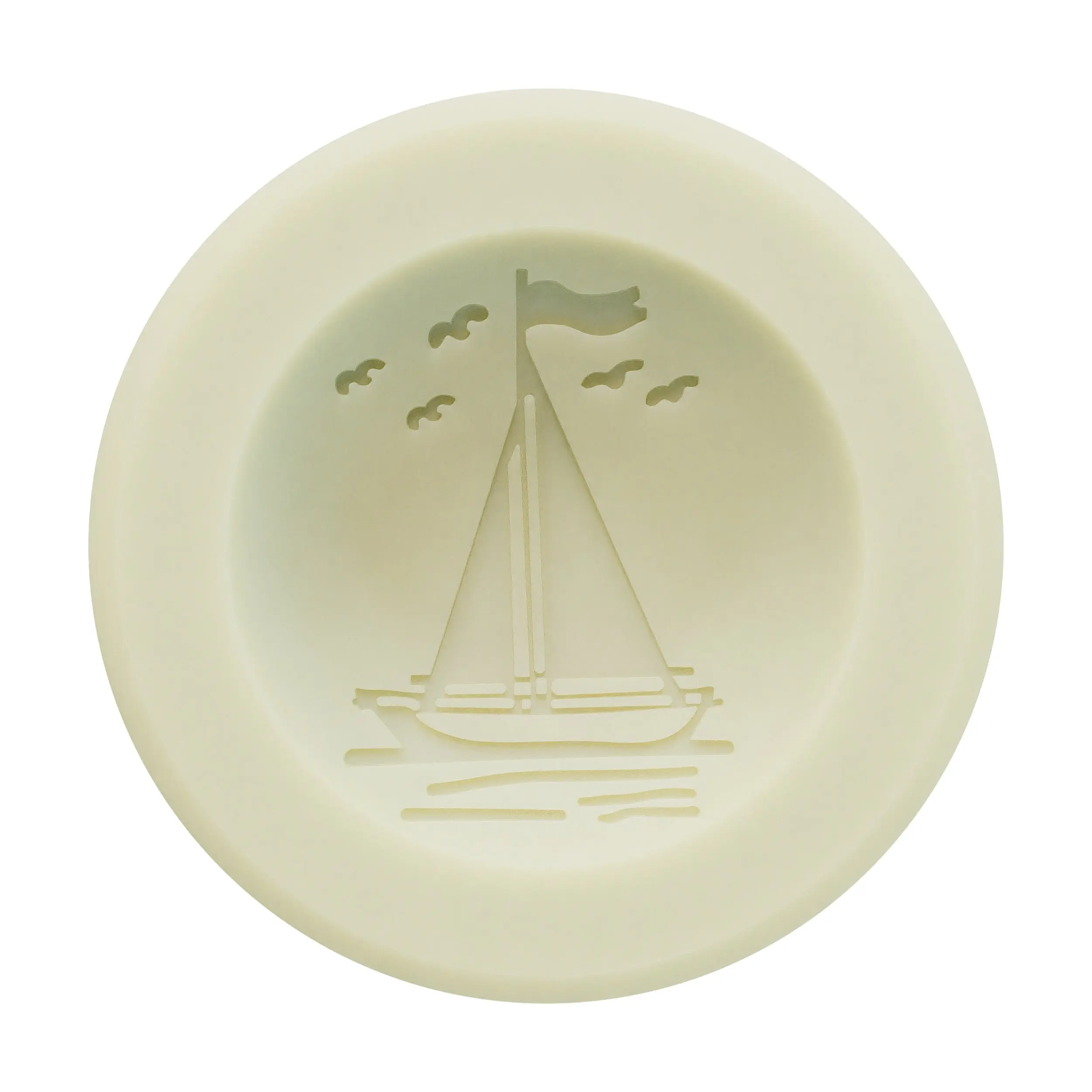 Lemongrass & Citrus Scented Vessel - Sailboat