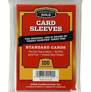 Card Sleeves super clear perfect for Pokemon Cards and Standard Sized TCG - Clear Design for Easy Access