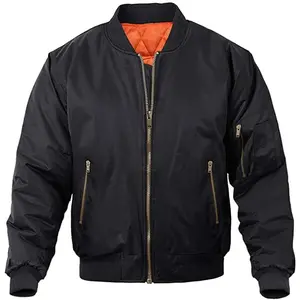 Men's Bomber Jacket Casual Fall Winter Jacket and Coats Outwear