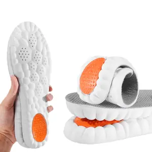 2025 Advanced Breathable & Cloud-Step Memory Foam Insoles – High Elastic, Shock Absorbing with Massage Layer for Arch Pain Relief | Unisex Design for Sports, Work & Everyday Footwear Comfort