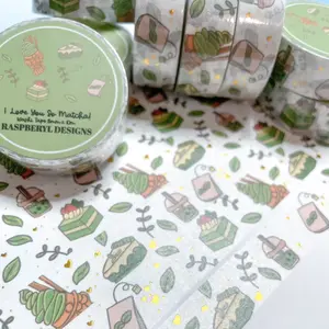 Washi Tape - I love you so matcha!