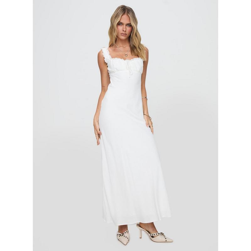 Lillette Maxi Dress White