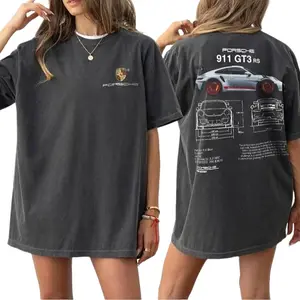 Porsche 911 GT3 RS Aesthetic Shirt, Porsche 911 GT3 RS 2 side T-Shirt