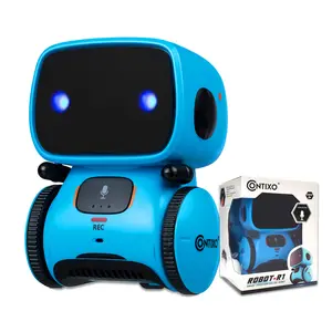 Contixo R1 Learning Educational Kids Robot Portable Interactive Singing Dancing Robot with Touch Sensor & Voice Control for Kids Ages 3+