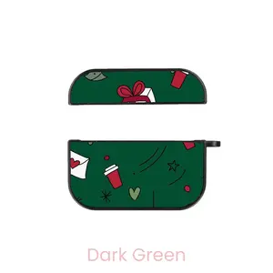 abbyrose Christmas Treats AirPod Case Original (1st or 2nd gen) Rigid Plastic Dark Green