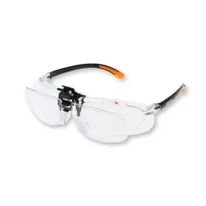 Carson Hands-Free Magnifying Glasses +2.5 Diopters with Scratch-Resistant Polycarbonate Lens - 1.6x Magnifier for Macular Degeneration (VM-20)