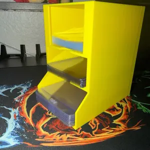 TCG Top Loader & Penny Sleeve Dispenser/rigid top loader  Holder (3D Printed)