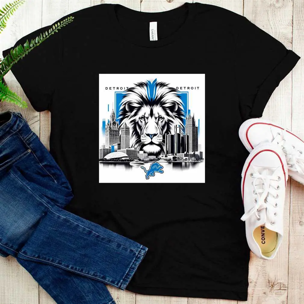 Detroit Lions Artwork T-Shirt