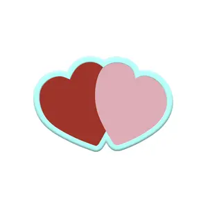 Double Hearts Cookie Cutters