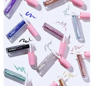 beauty creations GLITTERALLY PERFECT - GLITTER LINER Brush Eyeliner Lipliner Makeup Cosmetic