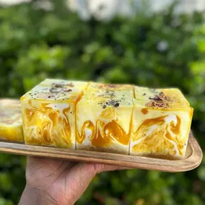 Turmeric Honey & Lemon Brightening Soap Bar Facial Care herbal soap