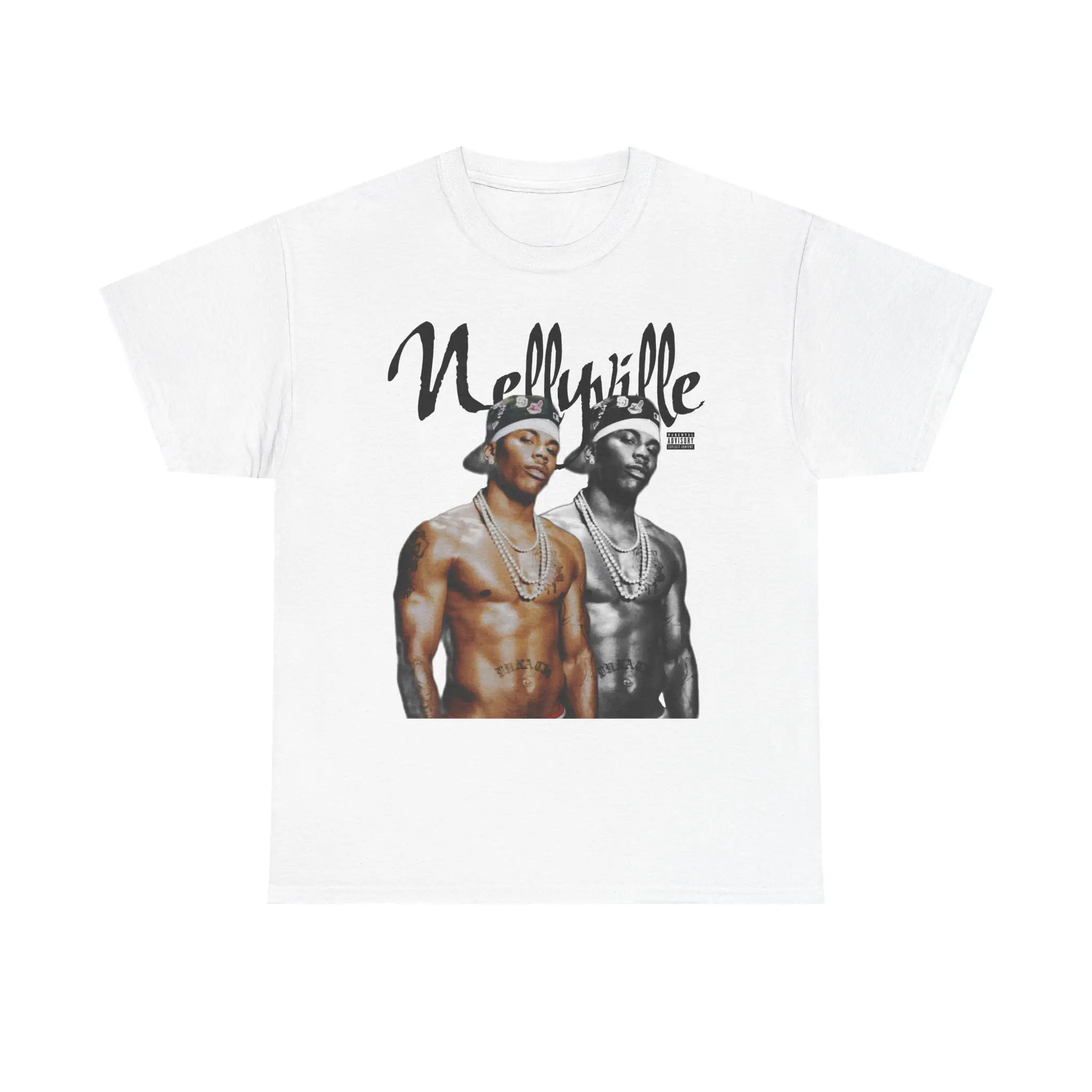 Nellyville Graphic Tee, Y2K Unisex Fashion, Gift For Her, Retro Shirt, Soft/Comfortable Tee, Gifts for him, Rapper Tee