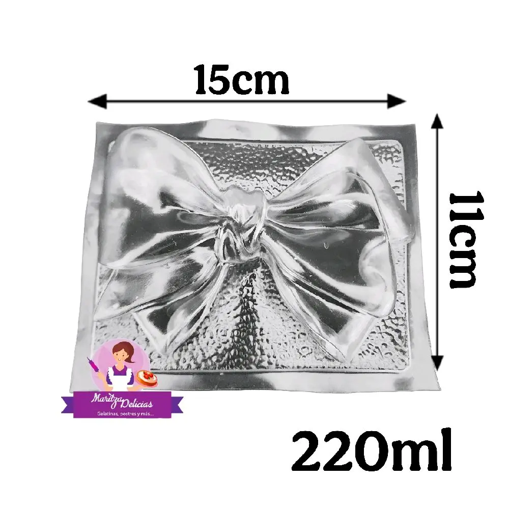 Bow Flexible Mold / Moño Molde Flexible