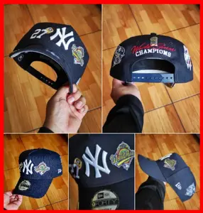 New York Yankees New Era 9FORTY Hat - 27-Time World Series Champions Snapback
