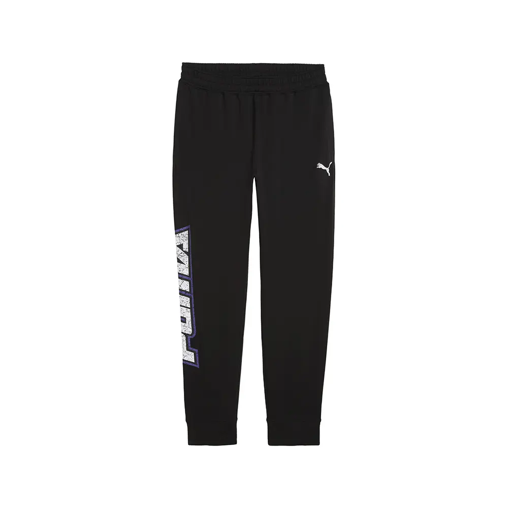 PUMA Mens Hoopstel Tech Pants Casual - Black