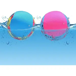 Pool  Floating Balls, 2 count  Water Ball for Summer Swimming Bouncing Ball Pool Toys, Interactive Soft   Balls for Small and Medium Dogs