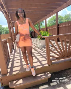 Sophisticated Tomboy Tank Top Dress