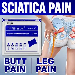 Self-Heating Patch for Sacral Nerve Pain — Relieves Lumbar Compression on the Buttocks and Thighs; Reduces Muscle Stiffness, Numbness, and Stinging Pain