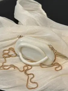 Elegant Women's Fashionable Chain Strap Evening Bag, Stylish Handbag for Parties, Christmas Gift Shoulder Crossbody Bag, Lightweight Crossbody Bag, Perfect for Holiday Events