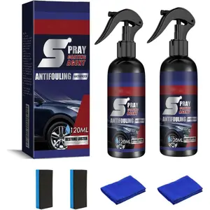3-in-1 Car Coating & Dry Wash Spray for Paint Shine and Protection-Multi-functional Coating Renewal Agent Spray (2pcs)