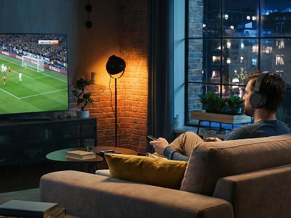 Dytole Wireless Headphones for TV, TV Headphones Wireless for Seniors, Versatile Charging Dock with Transmitter, Instant Audio Sync, 65-Hour Battery Life, Ideal Gift for Parents & Seniors