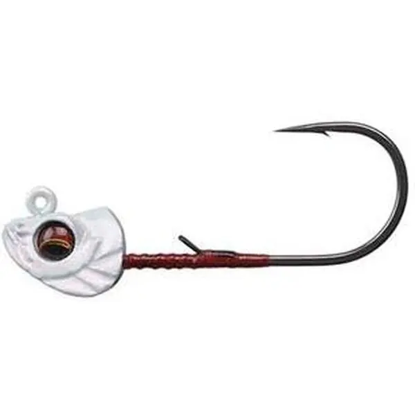 Megabass Okashira Fish Shaped Lure Swimbait Jighead, 3-Pack Fishing Tackle for Outdoor Fishing Activities