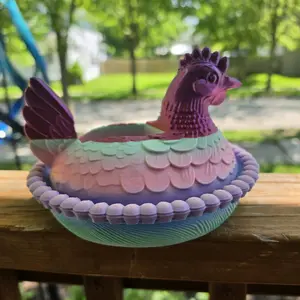 Hen on Nest Decorative For bathrooms (BBW)