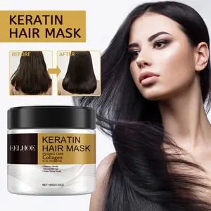 Keratin Hair Mask, Moisturizing Hair Care for Dry & Damaged Hair, Hair Repair Treatment for Women & Men