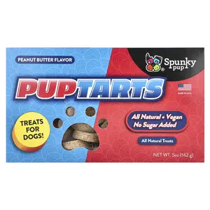 Spunky Pup PupTarts, Treats For Dogs, Peanut Butter, 5 oz (142 g)