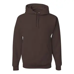 Jerzees Mens NuBlend Pull Over Hooded Sweatshirt