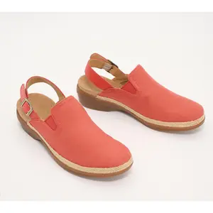 Revitalign Orthotic Backstrap Canvas Clogs - Ventura