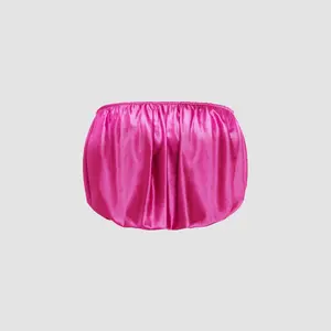 Cider [size 2-10] Satin Ruched Crop Tube Top SwimWeek