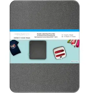 Heat Press Mat 13"x17": Large Size Protective Resistant Fireproof Materials Heating Mat for Cricut Easypress/Easypress 2 in Vinyl HTV Ironing Insulation Transfer Crafting Projects