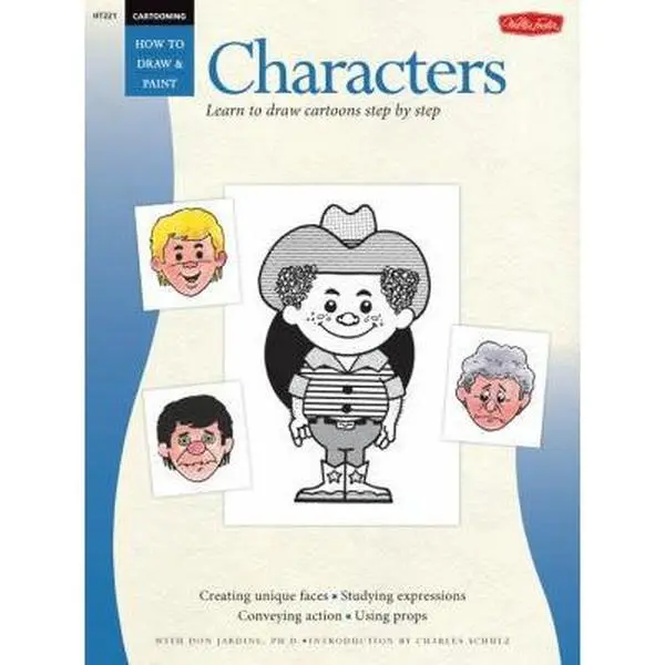 USED-Cartooning: Characters with Don Jardine (How to Draw & Paint/Art Instruction Prog) by Dan Jardine  PhD (Paperback)