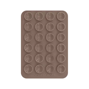 Velvet Caviar Cashmere Taupe MightyGrip MagSafe Mount - Suction Cup Phone Case Mount Compatible with MagSafe Devices Only - Magnetic Silicone Sticky Phone Grip