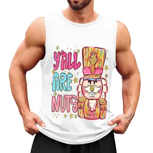Women's Y'all Are Nuts Nutcracker Sweatshirt Casual Top Festive Graphic Breathable Round-neck long-sleeved Black S-3XL