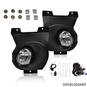 Bumper Fog Light Lamps Bulbs Replacement Fit For 11-14 Ford F150 Driving Pair